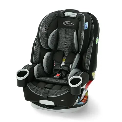 Graco 4Ever All-in-One Convertible Car Seat, 4-in-1 Baby to Big Kid Car Seat from 1.8-54 kg (4-120 lb), ProtectPlus Engineered, Raegen
