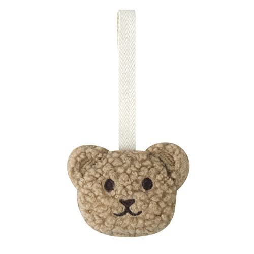Baby Pacifier Clip Chain Pendant Soft Bear Shaped Pacifier Clip Holder Decor Hanging Ornament for Newborn Infants