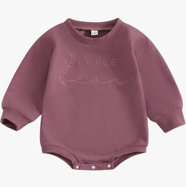Bubble Romper 0-3M, Purple