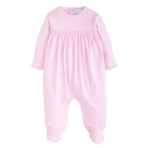 Welcome Home Layette Footie -Pink