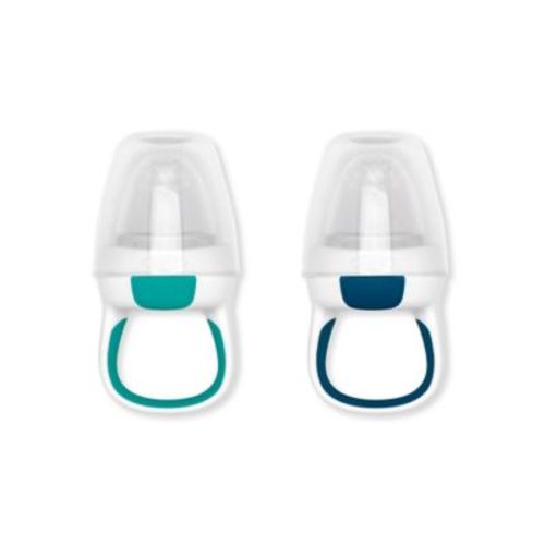 OXO tot® 2-Pack Silicone Self-Feeders in Navy/Teal - NAVY/TEAL - 2 PACK