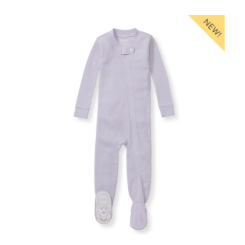 Honeysoft™ Kids Waffle Thermal PJ Set - Delicate Doe