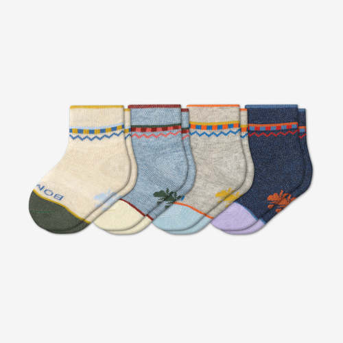 Baby Lightweight Sock 4-Pack (0-6 Months)