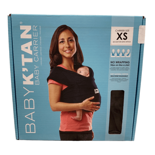 Baby K'tan Baby Carrier, X-Small, Original, Black