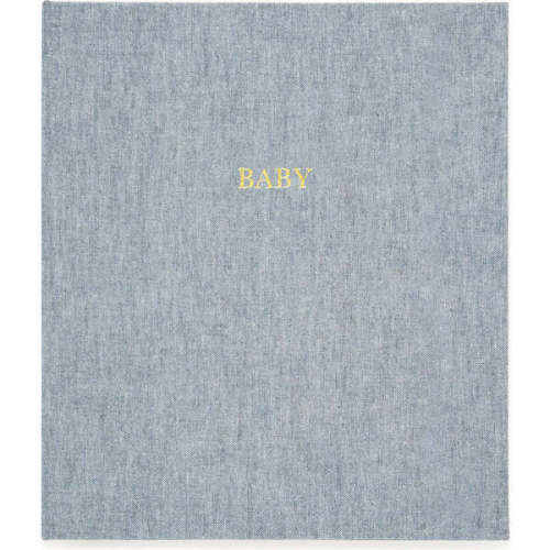 Baby Book, Chambray - Sugar Paper Desk & Stationery | Maisonette
