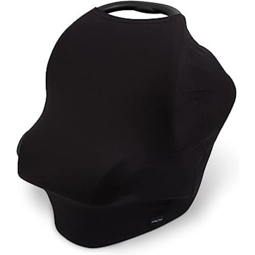 Simka Rose Breathable Nursing Cover Up and Car Seat Cover for Babies - Breastfeeding Cover for Baby Boy & Girl - Adjustable Stretchy Infant Carseat Canopy Carrier Cover for Summer - Must Have Registry