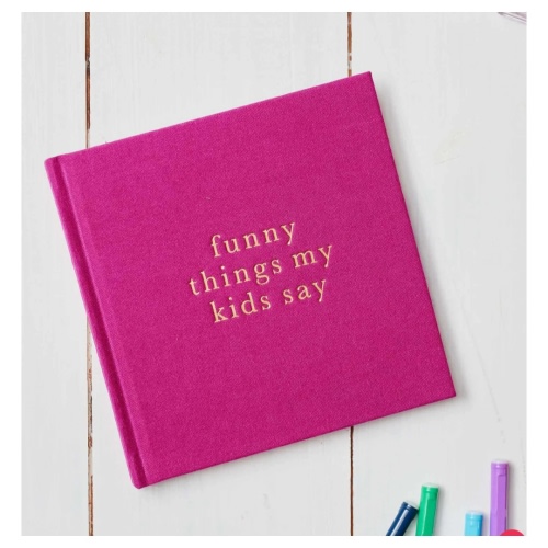 Funny Things My Kids Say Journal - Magenta - Write To Me US