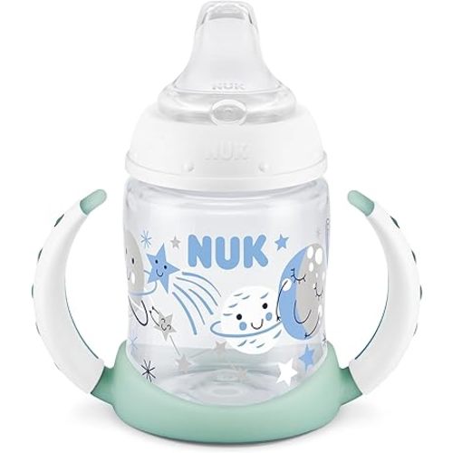NUK Learner Cup, 5 oz, 1 Pack, 6+ Months – BPA Free, Spill Proof Sippy Cup