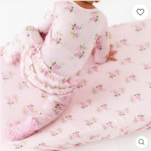 Blooming Bouquet Changing Pad Cover