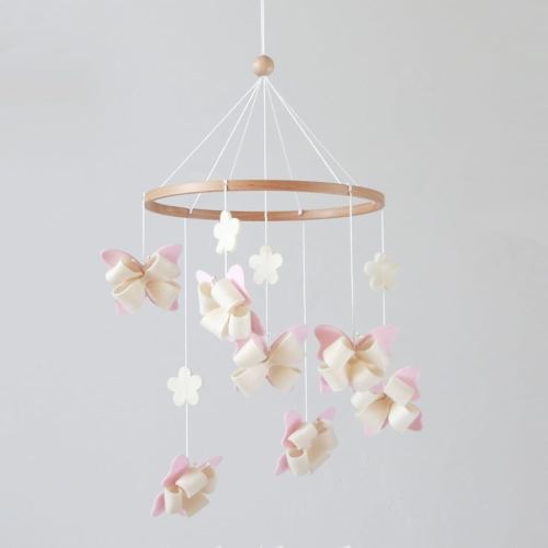 Butterfly Crib Mobile Butterfly Mobile for Crib Baby Mobile for Girls Nursery Décor