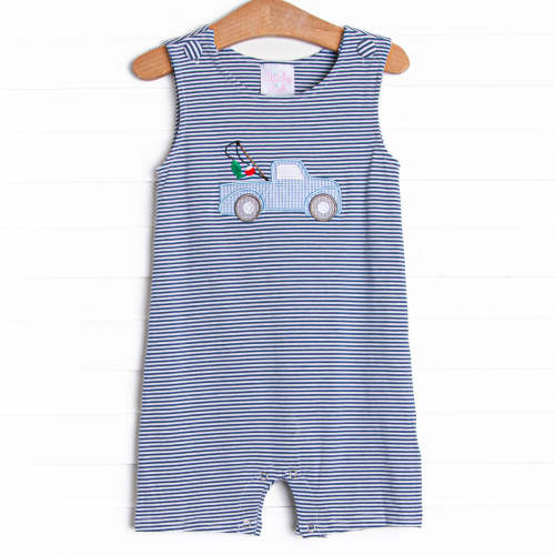 Gone Fishin' Applique Jon Jon, Blue
–
Stitchy Fish
