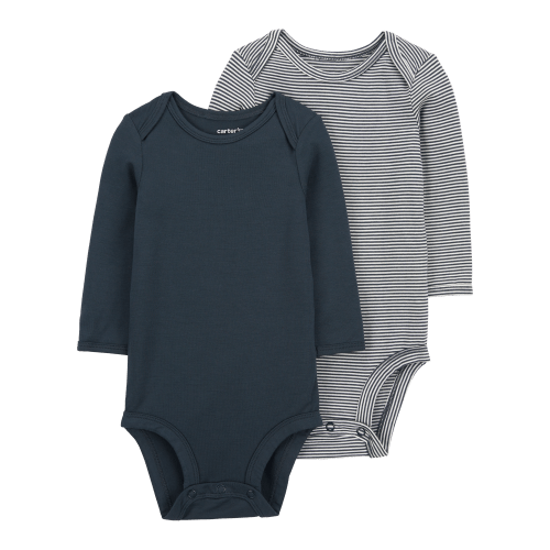 Baby 2-Pack PurelySoft Long-Sleeve Bodysuits - Carter's | Carter's