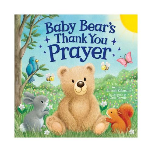 Baby Bear's Thank You Prayer - by Hannah Rebmann (Board Book)