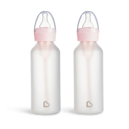 Bond® Silicone Glass Bottle 8oz, 2pk | Munchkin
