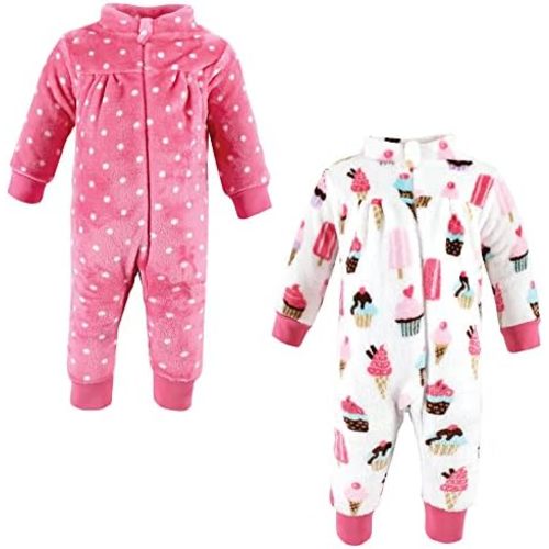 Hudson Baby baby-girls Plush Jumpsuits