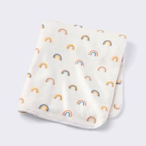 Plush Baby Blanket - Rainbows - Cloud Island™