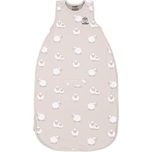 Woolino 4 Season Baby Sleep Sack, Australian Merino Wool Wearable Blanket, 2-24 Months, Sheep