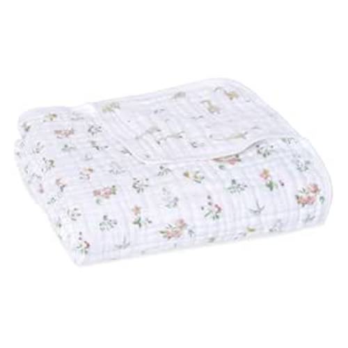 Amazon.com: aden + anais Essentials Dream Blanket, Muslin Baby Blankets for Girls & Boys, Ideal Lightweight Newborn Nursery & Crib Blanket, Country Floral : Baby