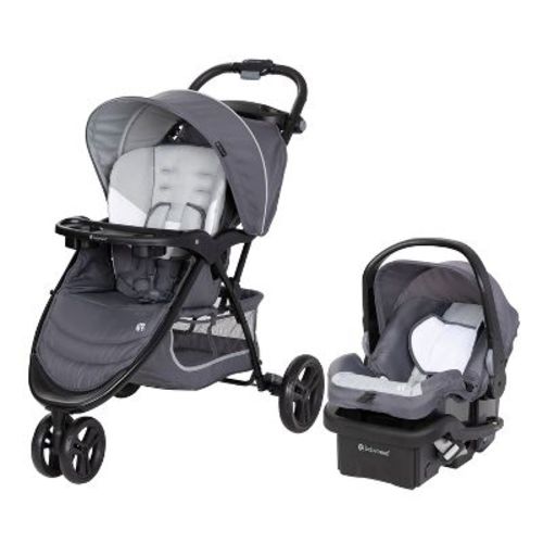 Baby Trend Ez Ride Travel System With Ez-lift Infant Car Seat - Dash Gray