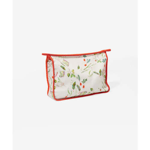 Large Zip Monogrammed Bag in Eat Your Greens | Oso & Me