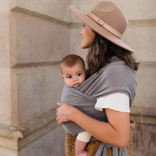 Boba Baby Wrap Carrier (Grey)
