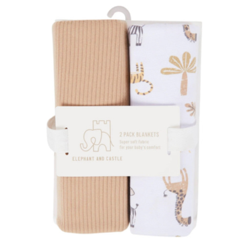 Baby Boys 2 Pk Blankets ||PB107634587960||