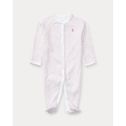 Floral Cotton Footed Coverall | Ralph Lauren