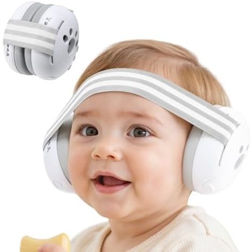 Yoofoss Baby Ear Muffs Noise Protection for Infants Up to 36 Months - Noise Cancelling Headphones for Ear Protection