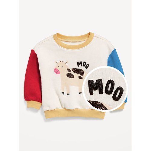 Printed Crew-Neck Sweatshirt for Baby | Old Navy