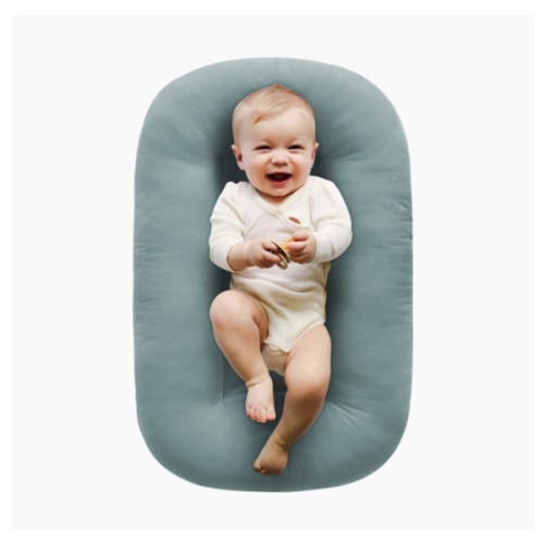 Snuggle Me Organic Infant Lounger - Color: Slate