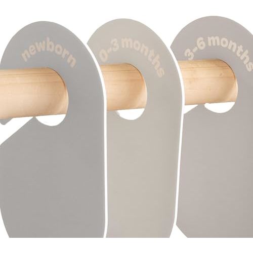Closet Dividers (Set of 8) in Beige & Grey