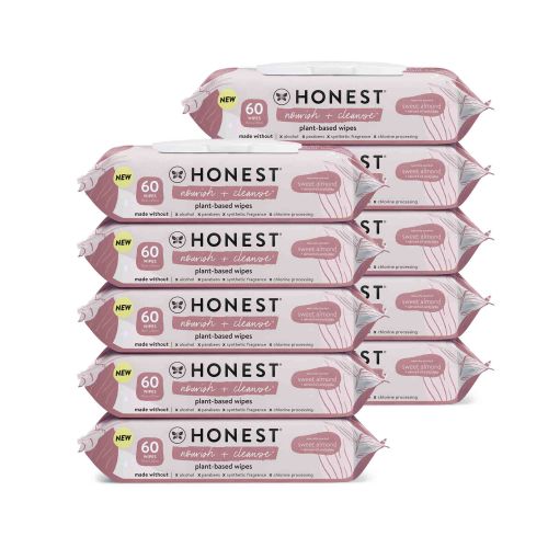 Scented Baby Cleansing Wipes, Nourish + Cleanse, 480 Count