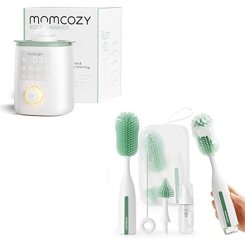 Momcozy Nutri Bottle Warmer & Momcozy Bottle Brush Kit Pro
