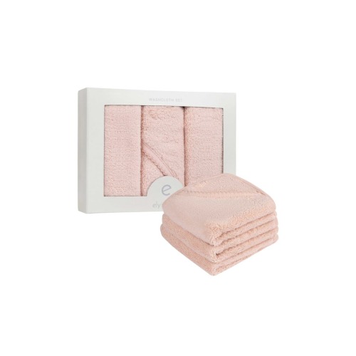 Baby Towel Wash Cloth Pink 3 Pack