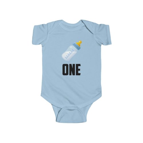 🍼 One | Infant Bodysuit Onesie | Formula Fanatics | FormulaFanatics