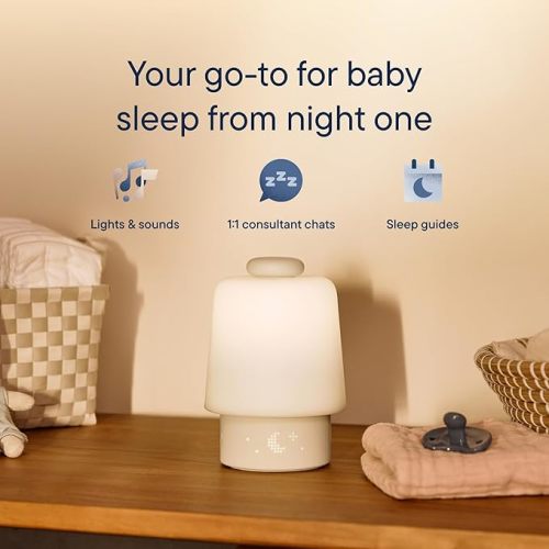 Hatch Baby Sound Machine, Night Light | Hatch Baby | Sleep Support | Registry Essential, Routine Builder, Time-to-Rise Alarm Clock, White Noise, Nursery Stories, Toddler Kids (Wi-Fi) (Putty)