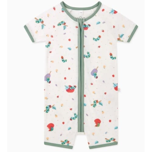 The Very Hungry Caterpillar Zip Summer Pajamas