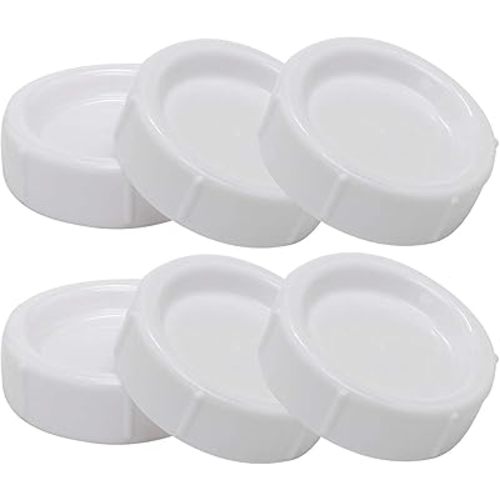 Dr. Brown's Natural Flow Wide Neck Storage Travel Caps Replacement, 6 Count