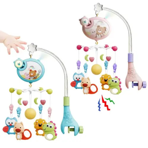 Baby Bed Bell Toy with Random Color Accessories, 1 Count Multifunctional - TikTok Shop