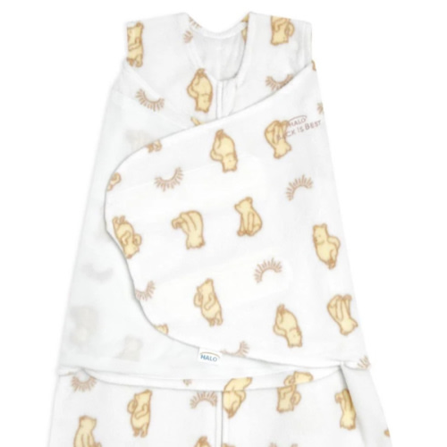 HALO Disney™ Winnie the Pooh Sunshine Swaddle Micro-Fleece TOG 3.0