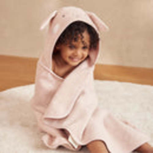 Hooded Bear Baby Bath Towel | Organic Cotton | MORI US
