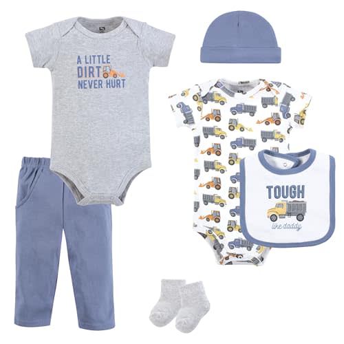 Hudson Baby Unisex Baby Cotton Layette Set