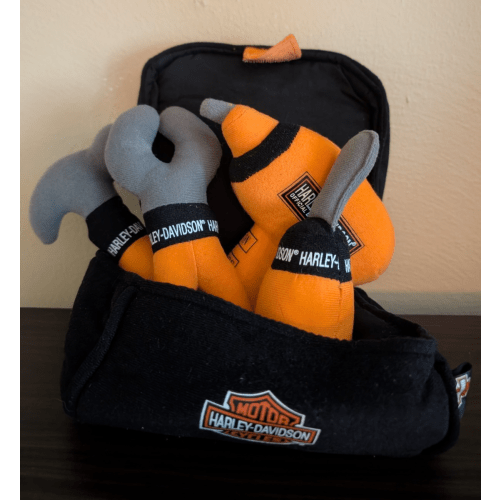Rare Harley-Davidson My First Harley Tool Kit Soft Plush Stuffed Set