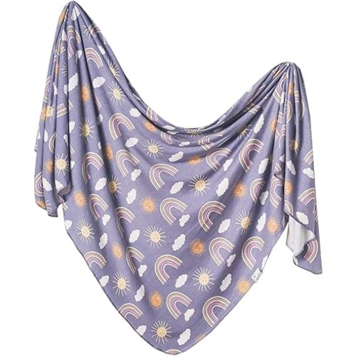 Copper Pearl Large Premium Knit Baby Swaddle Receiving Blanket Hope J6-S5LJ-B9DA