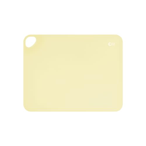 Olababy Fold N Go Silicone Placemat w Travel Case | Dishwasher Safe, BPA Free, Non-Slip, Waterproof | Mini Dining Mat for Infants, Babies, Toddlers and Kids (1, Lemon)