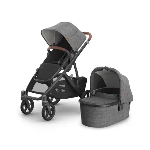 UPPAbaby Vista V3 With Bassinet Charcoal Melange Greyson | Baby Bunting AU