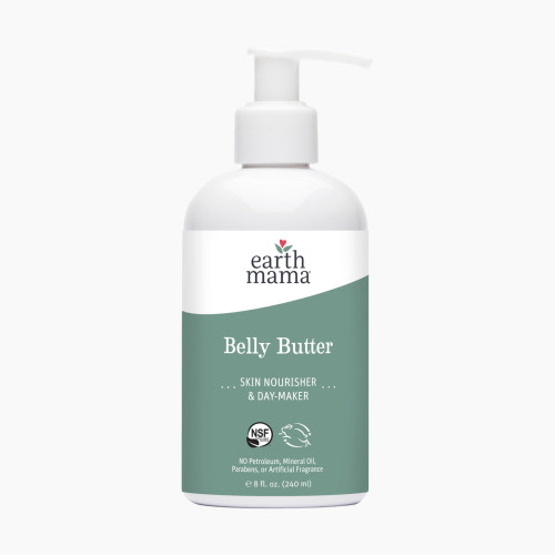 Earth Mama Belly Butter - Unscented, 8 fl oz