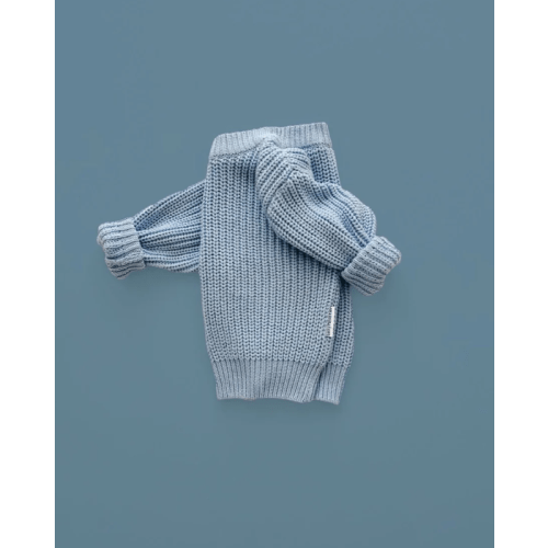 Chunky Knit Sweater | Blue