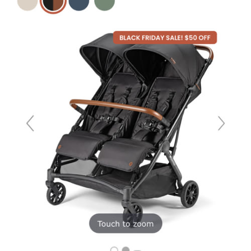 Bēbee Twin Lightweight Double Stroller – Bombi Gear