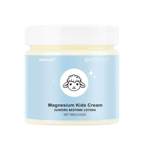 Magnesium Lotion for Kids - Magnesium Lotion for Sleep - Soothing Relief & Relaxation - Topical Magnesium Cream Helps Kids Stay Calm at Bedtime and During The Night - Without Melatonin